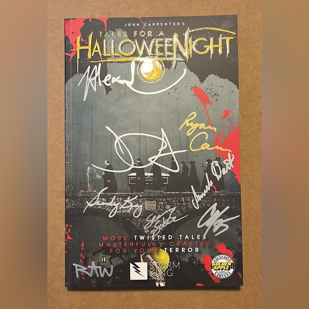 Tales For A HalloweeNight 11 Golden Apple Exclusive Cover- JOHN CARPENTER SIGNED